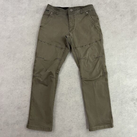 Kuhl Adventure Hiking Pants Mens 30X30 Khaki Outdoors Camping Stretch Gorpcore - Picture 3 of 14